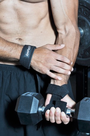 Weightlifting Straps used for strength training or crossfit.