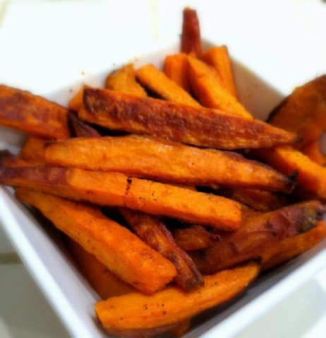 Healthy Sweet Potato French Fries