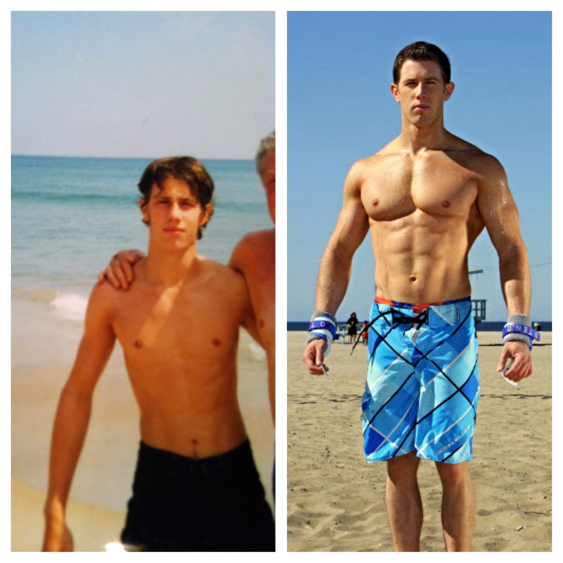 before and after pics, ryan campbell personal trainer