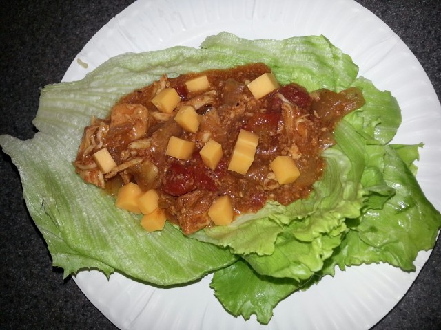 Lettuce wraps are great high protein - low fat meal options!