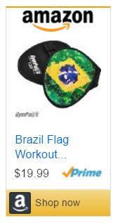 Brazil Flag GymPaws