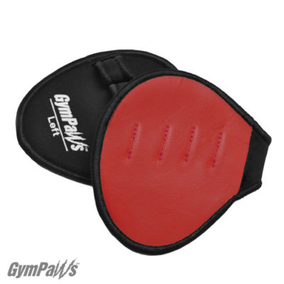 red workout gloves