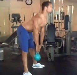 crossfit #wod kettlebell sumo deadlift