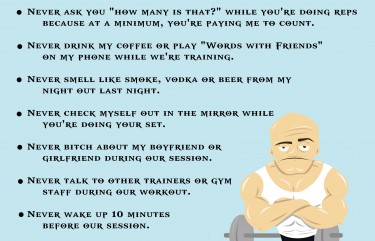 personal trainer oath