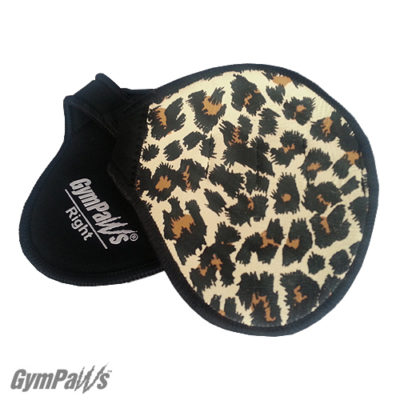 cheetah workout gloves, leather workout gloves, cheetah gym grips