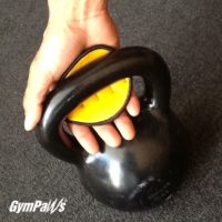 Yellow Workout Glove Lifting Grips