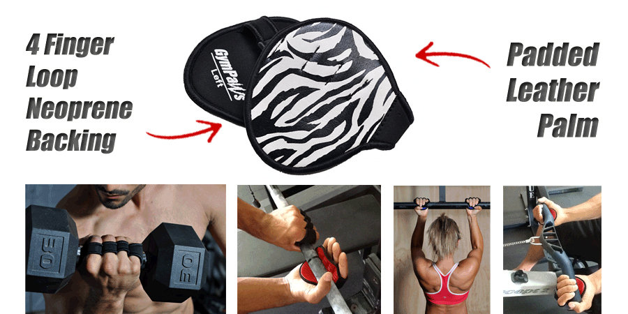 Animal Print Weight Lifting Gloves