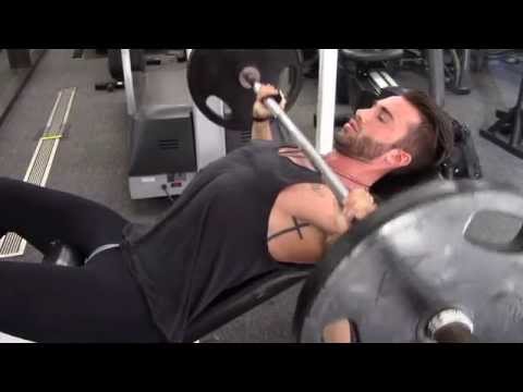 Barbell Incline Chest Press