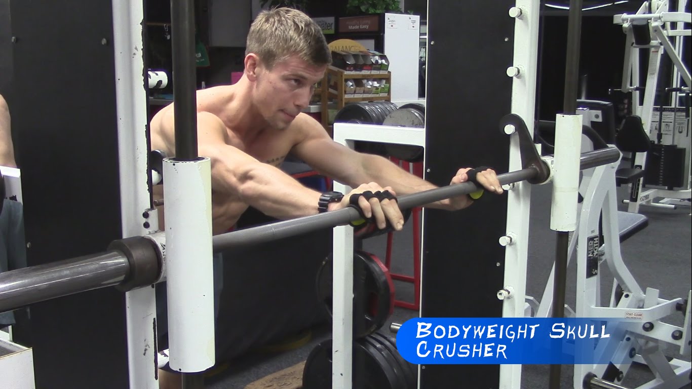 Bodyweight Skull Crushers – Tear Up Those Triceps!