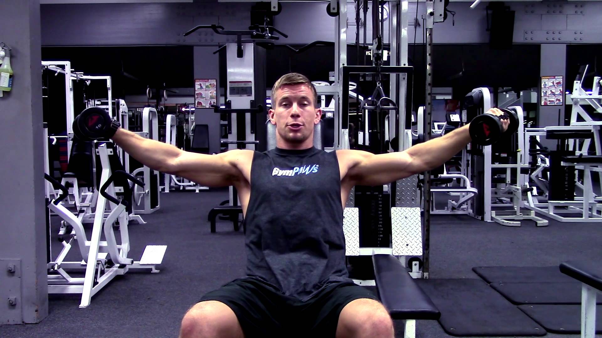 Dumbbell Lateral Raise for Boulder Shoulders!