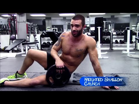 Weighted Shallow Crunch | Adonis Belt Workout