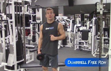Dumbbell Free Row – A Better Back Exercise