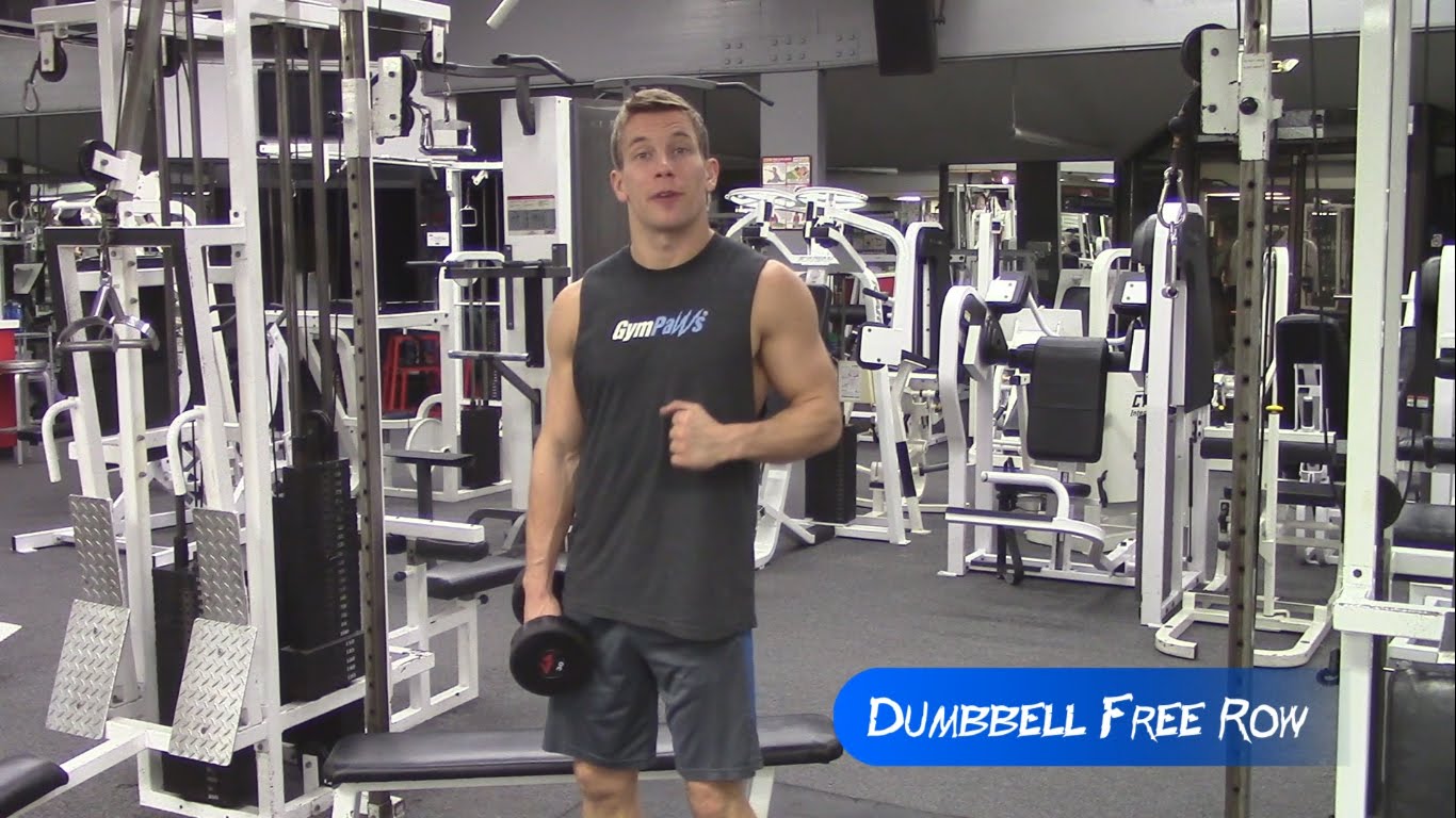 Dumbbell Free Row – A Better Back Exercise