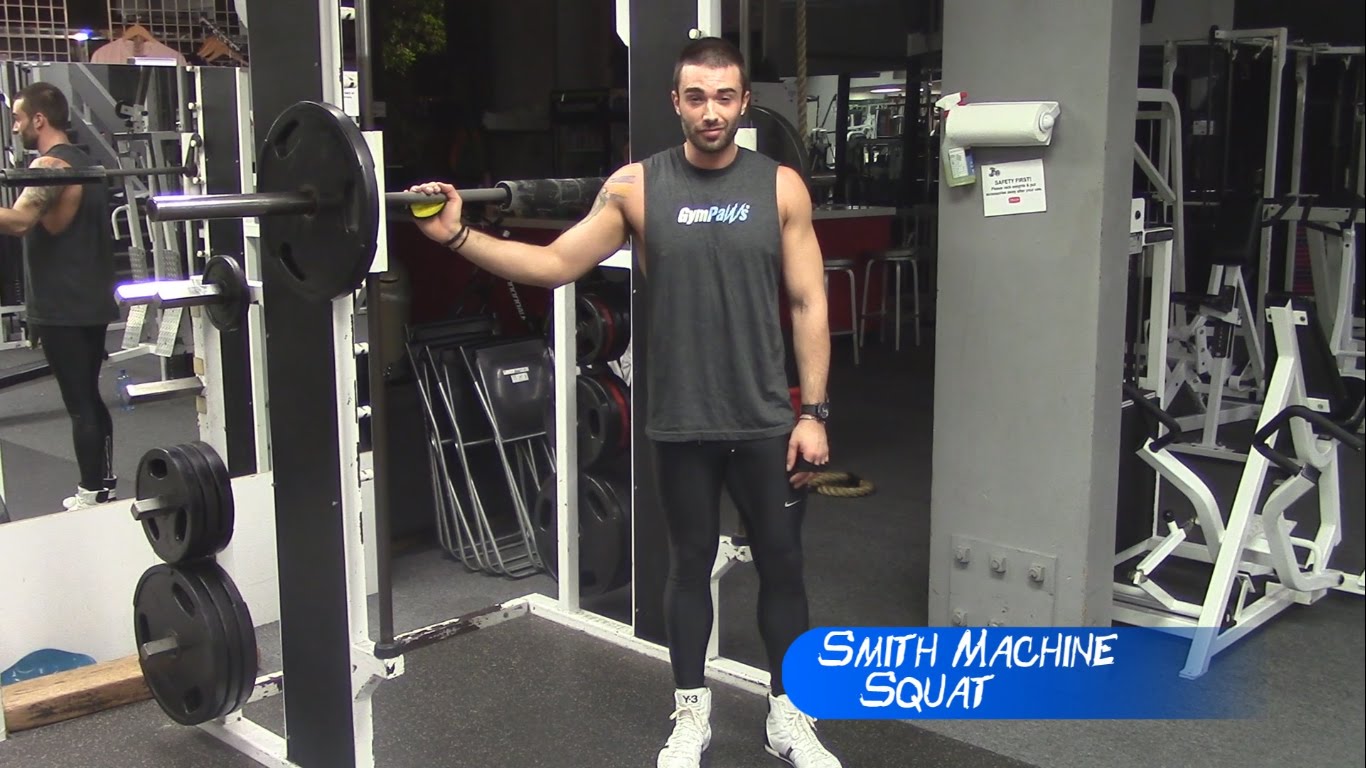 Smith Machine Squat – Frank’s Booty Blast