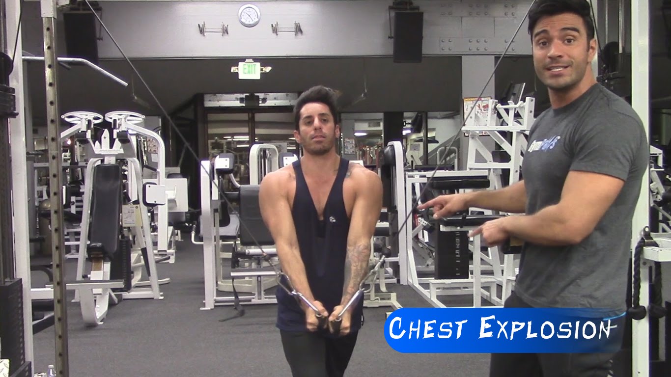 The Chest Explosion Workout | Cable Crossover Superset