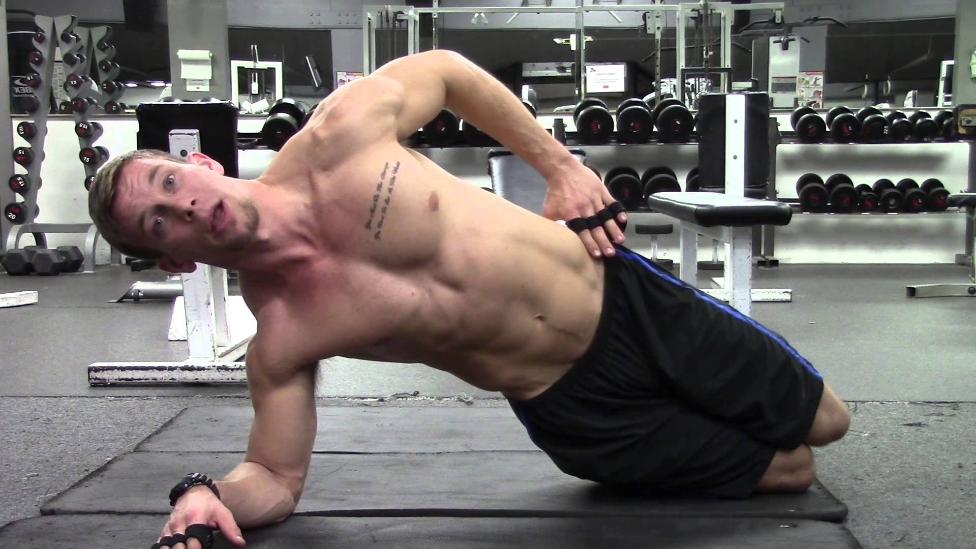Best Oblique Exercises – Hip Dip From The Knee