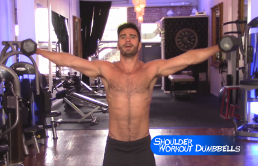 Shoulder Workout With Dumbbells