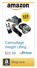 Camo Lifting Gloves