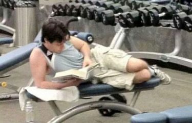 Texting While Weightlifting